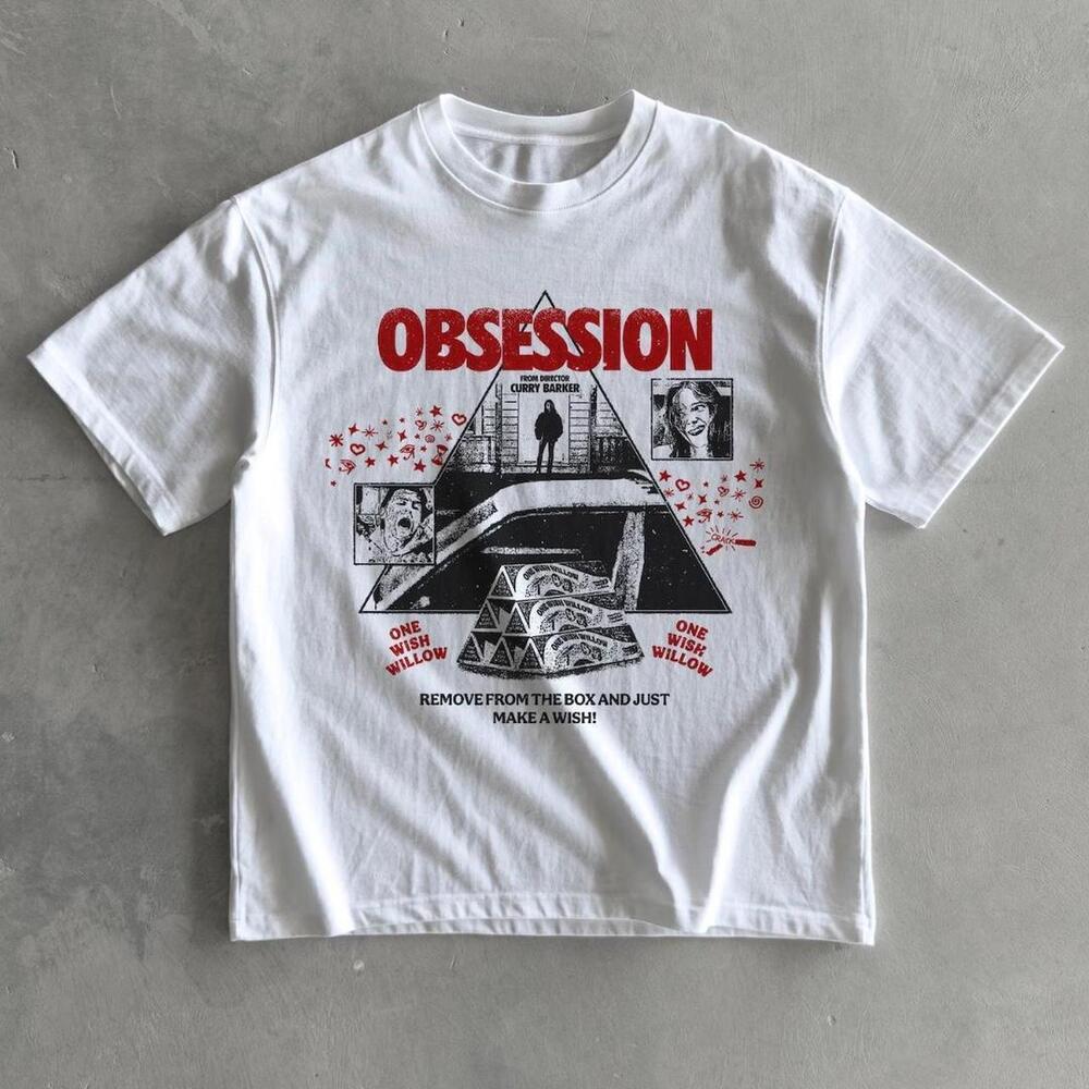Gildan Men White T-Shirt, Obsession White Cotton Tee